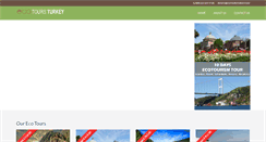 Desktop Screenshot of ecotoursturkey.com